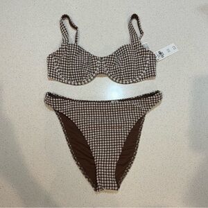 Abercrombie & Fitch Brown Bikini